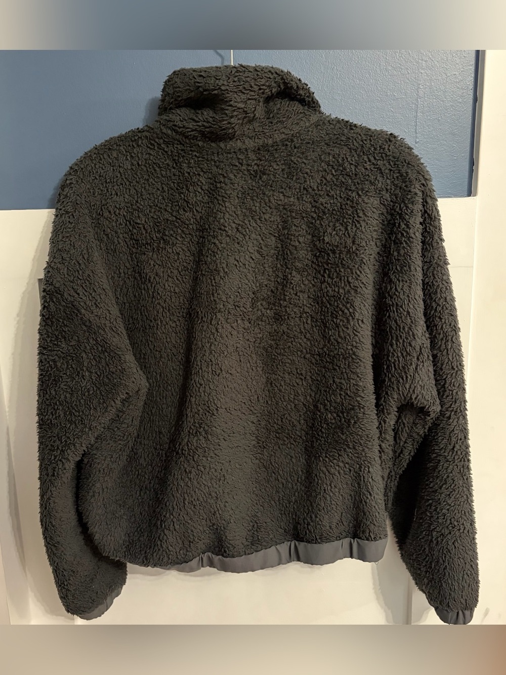 Vuori Women's Cozy Sherpa Jacket Graphite Black Size Medium VW530 - Picture 5 of 7